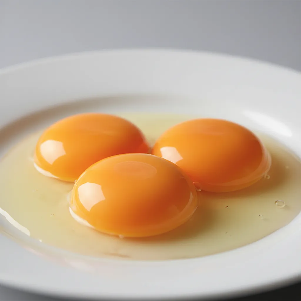 Egg (yolks for serving)