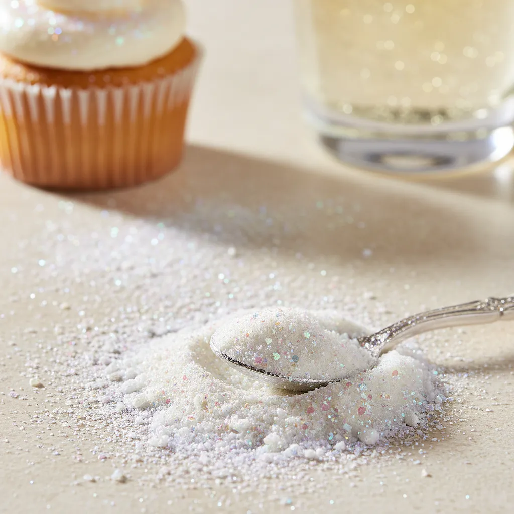 Edible glitter/pearl dust (for desserts and drinks)