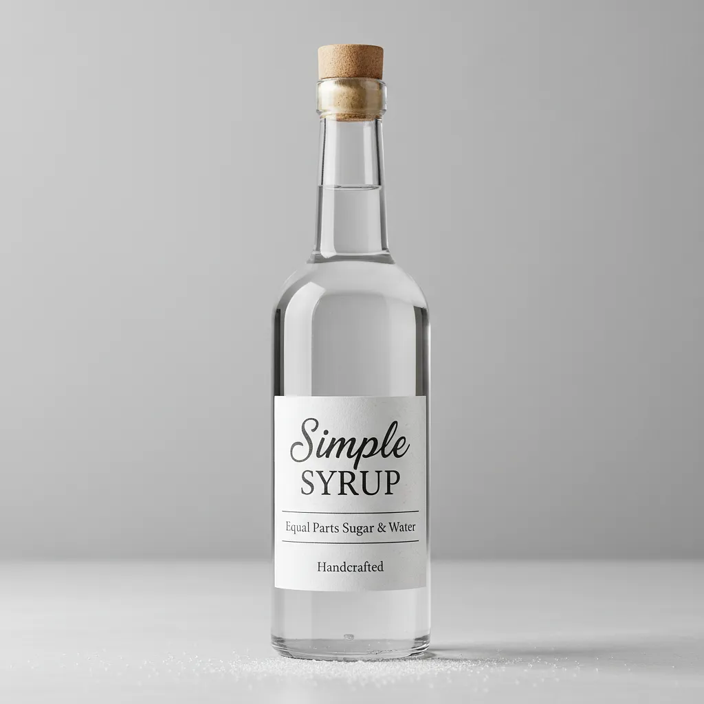 Syrop prosty (1:1 cukier:woda)