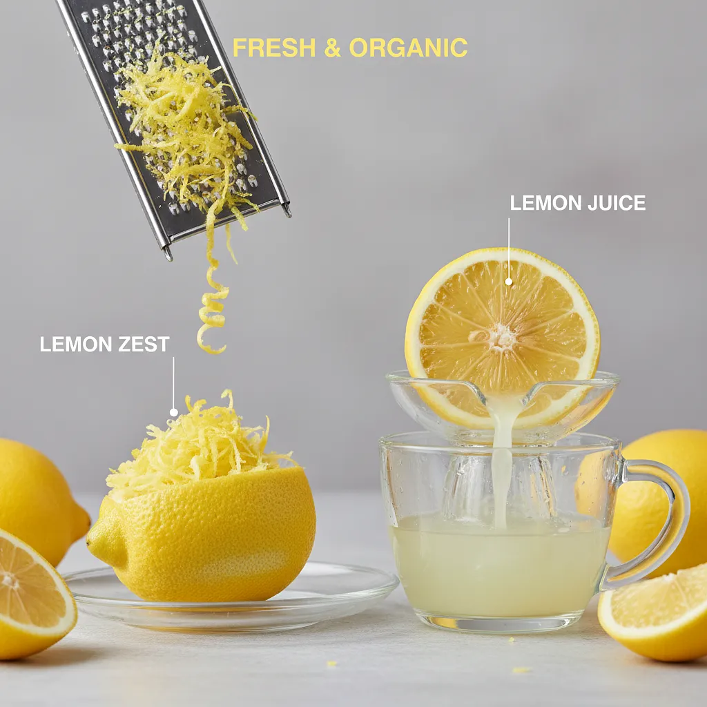 Lemon (zest and juice)