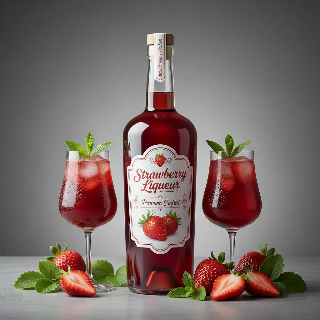 Strawberry liqueur
