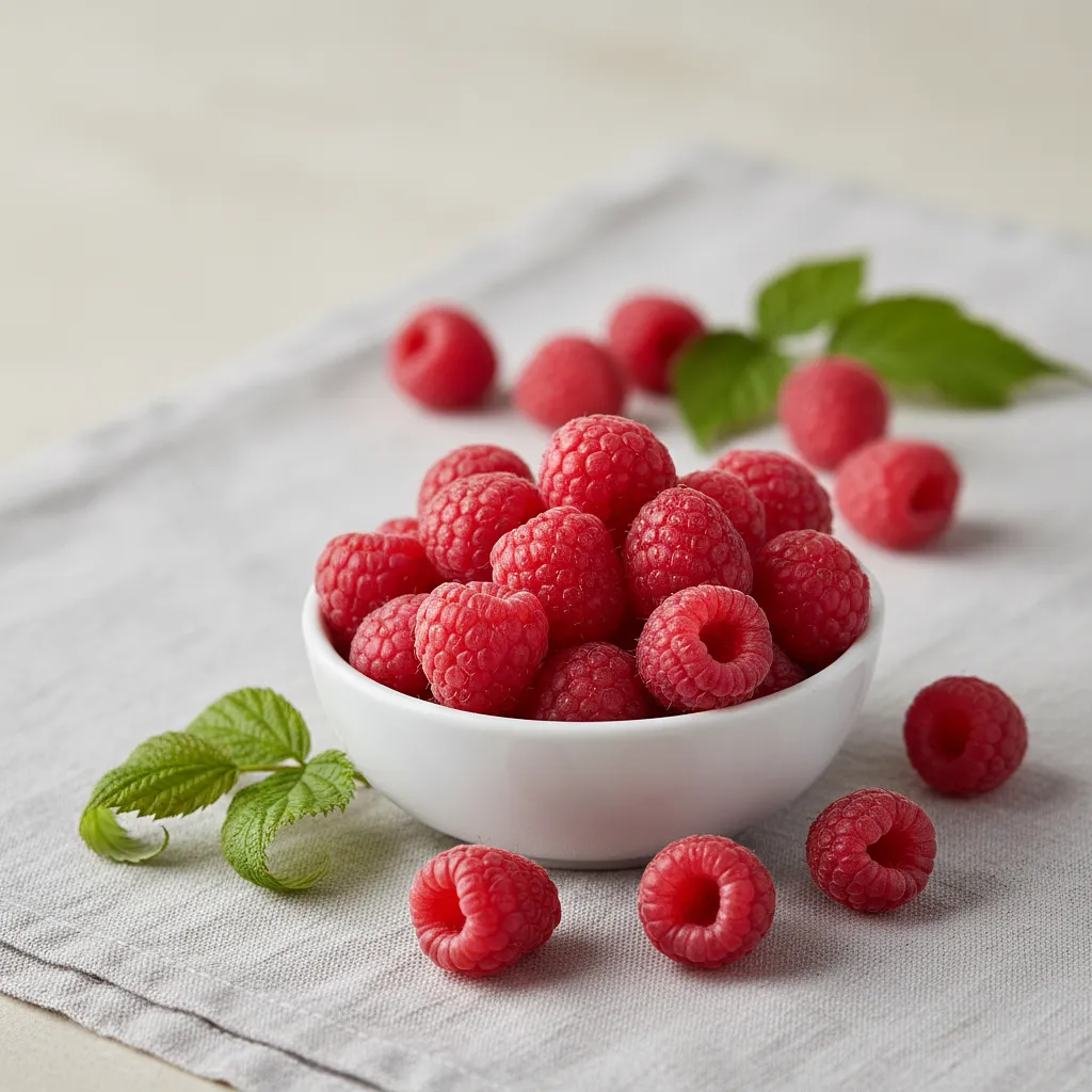 Fresh raspberries (or mixed berries)