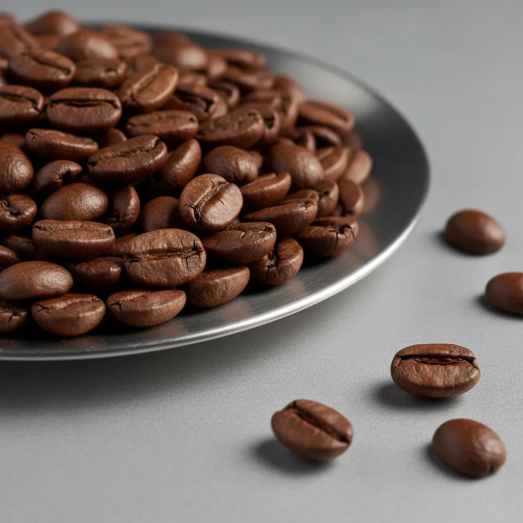 Roasted coffee beans