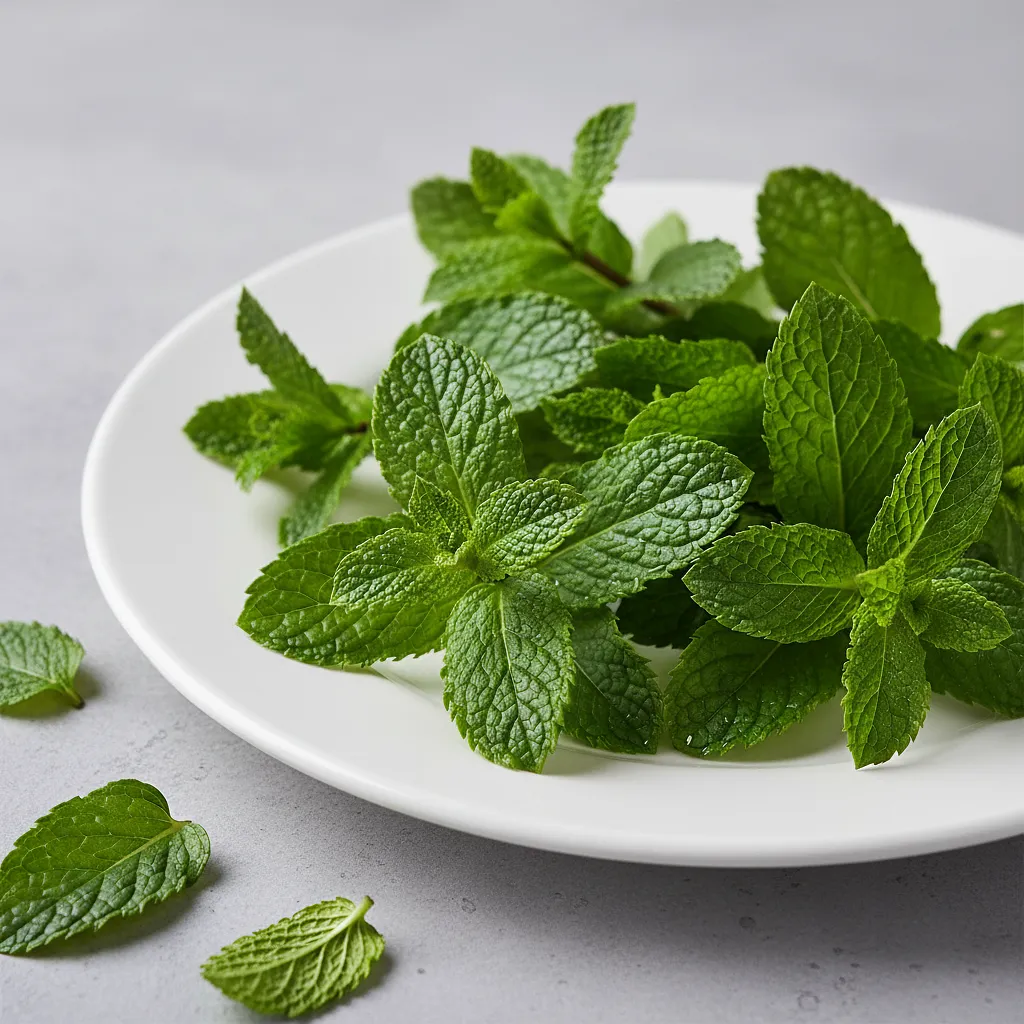 Fresh mint (for decoration)