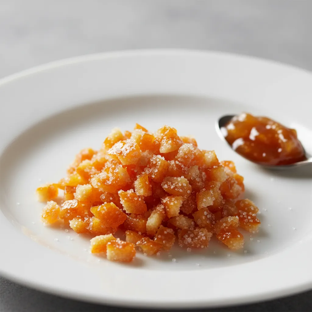 Candied orange peel