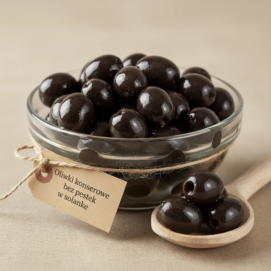 Czarne oliwki bez pestek