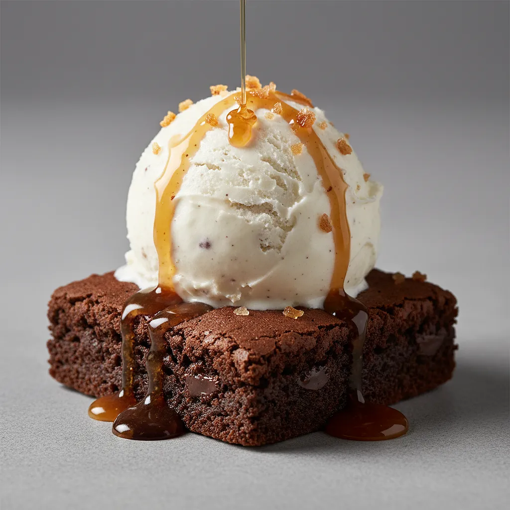 Vanilla ice cream (for serving)