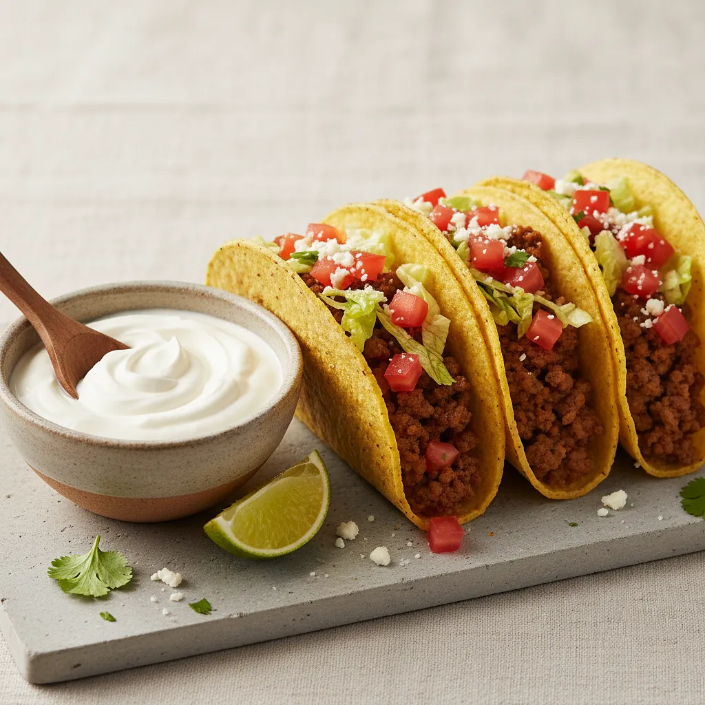 Sour cream 18% (optional)