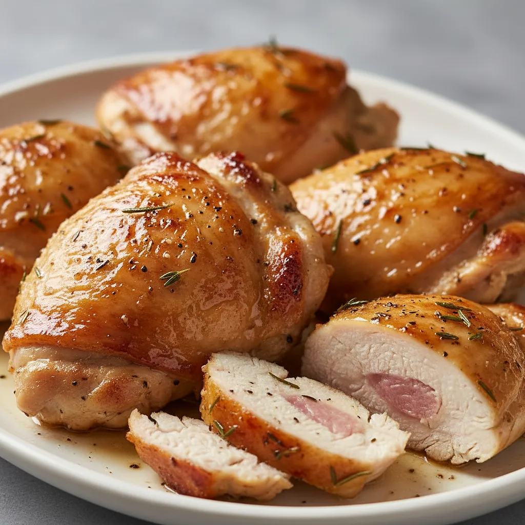 Boneless, skinless chicken thigh