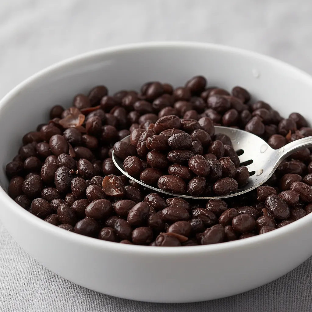 Black beans (cooked, drained)