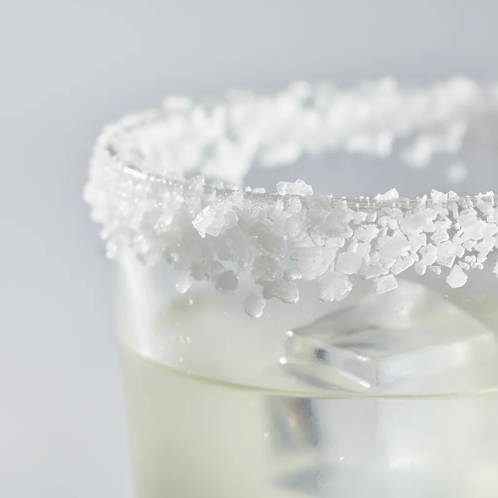 Sea salt for the rim