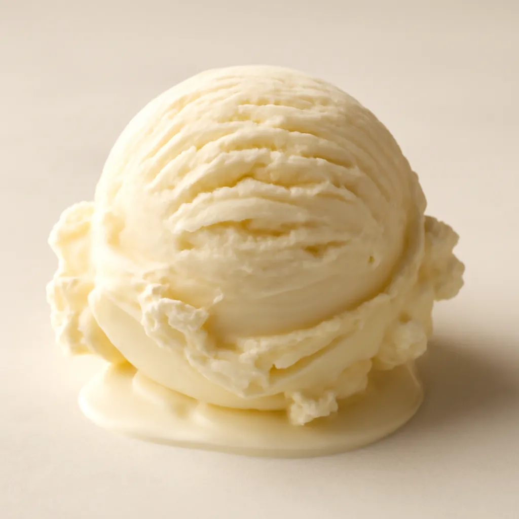 Vanilla ice cream