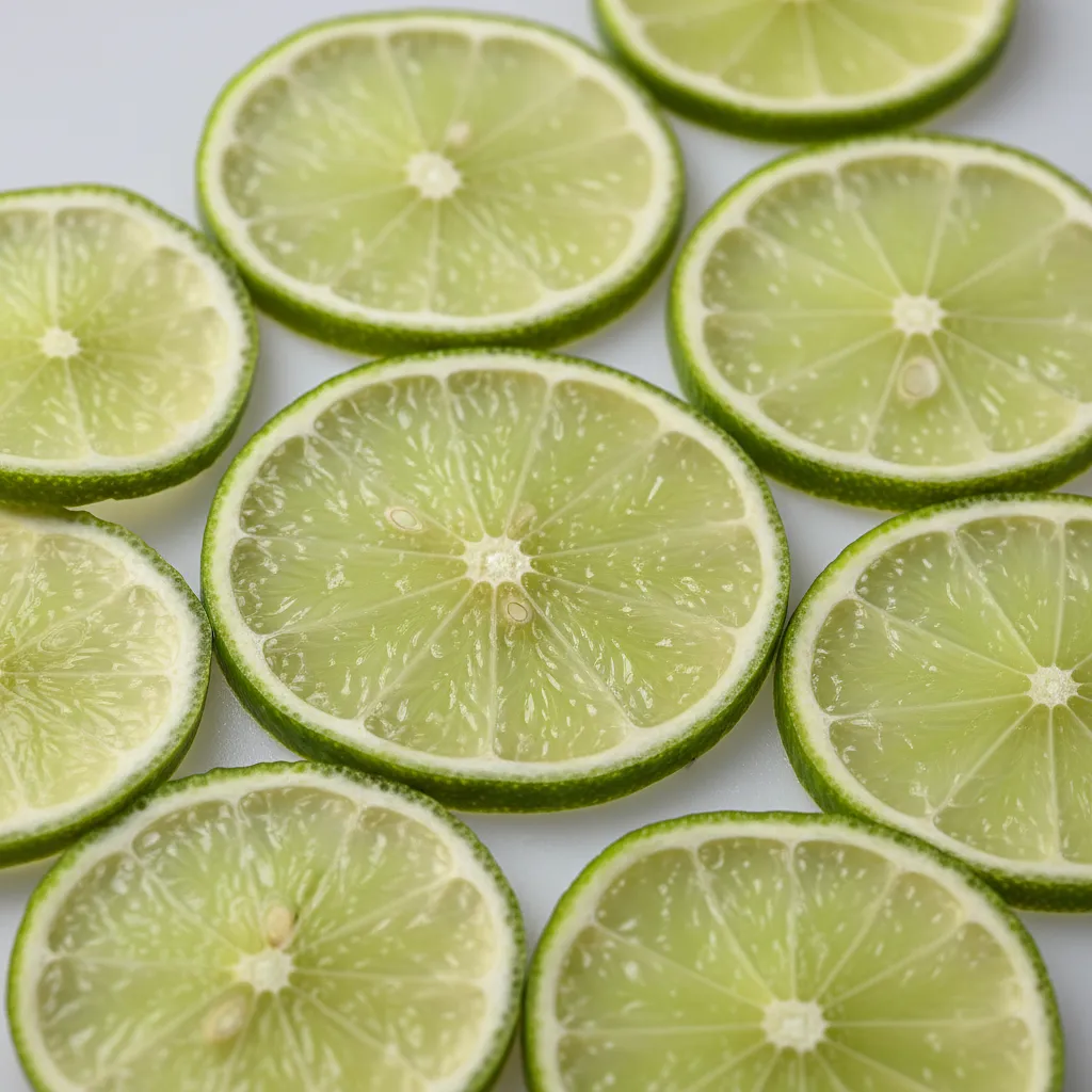 Plasterki limonki (do dekoracji)