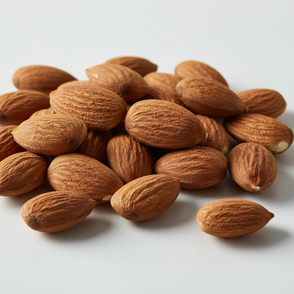 Almonds (whole, skin can remain)
