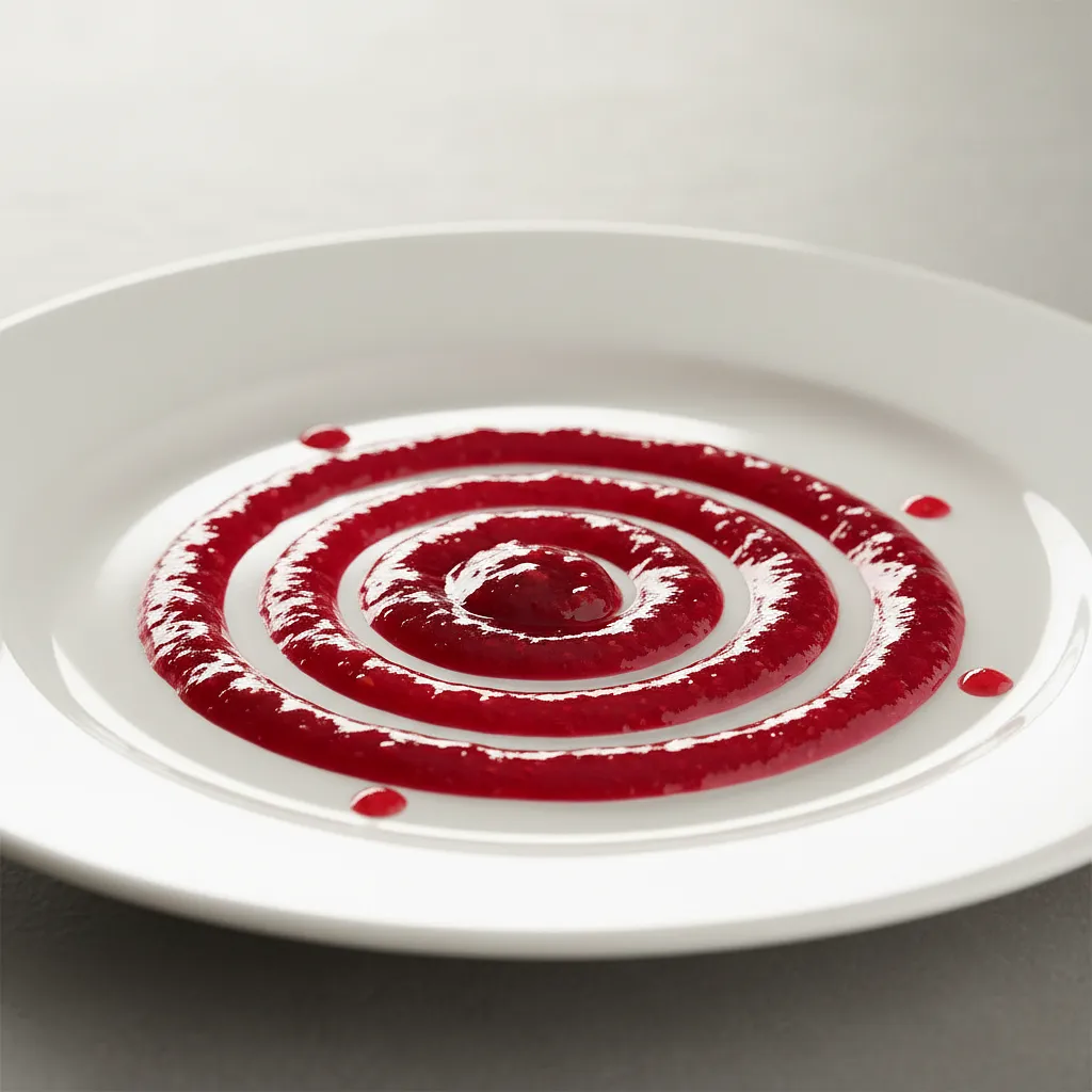 Fruit sauce / raspberry coulis