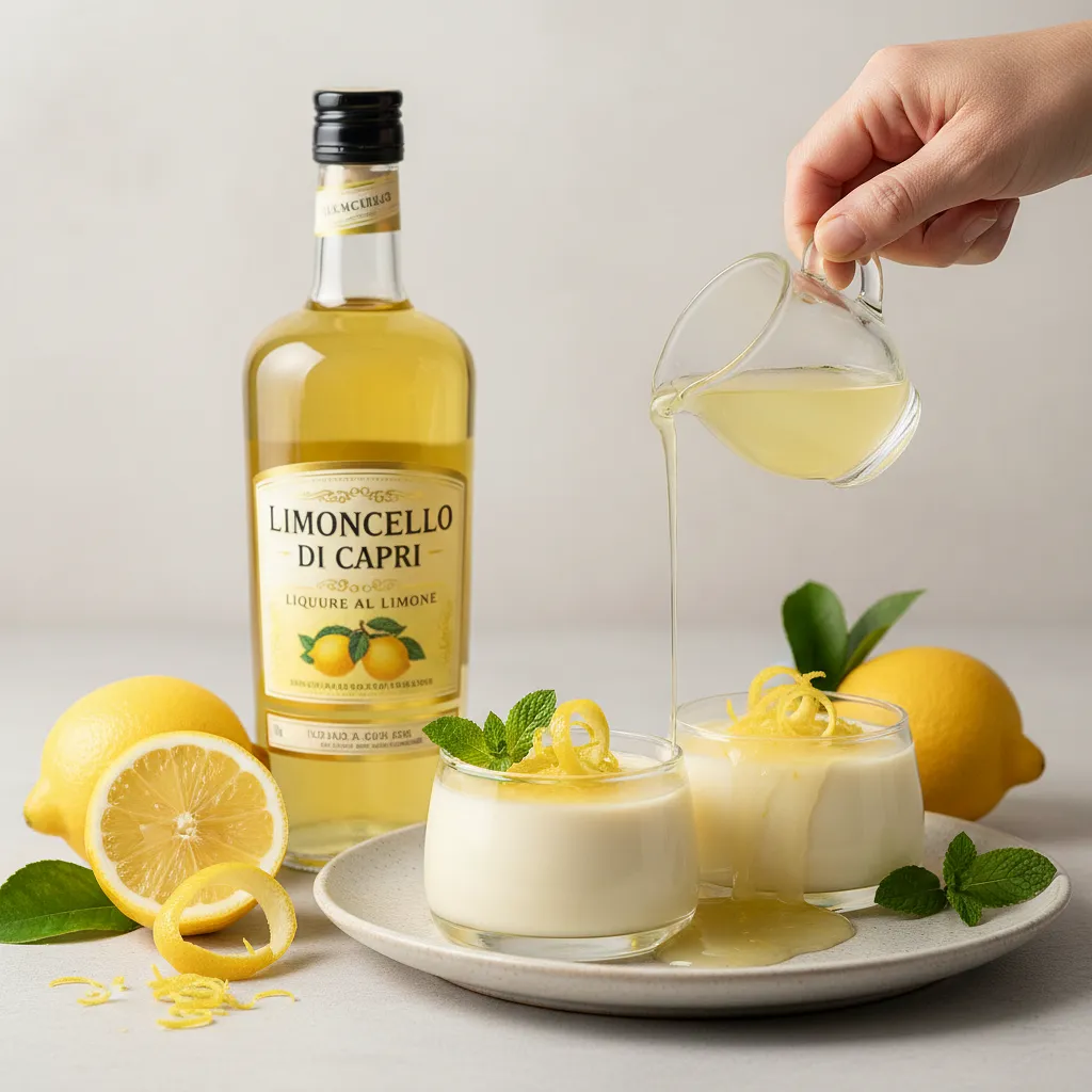 Limoncello liqueur (optional)