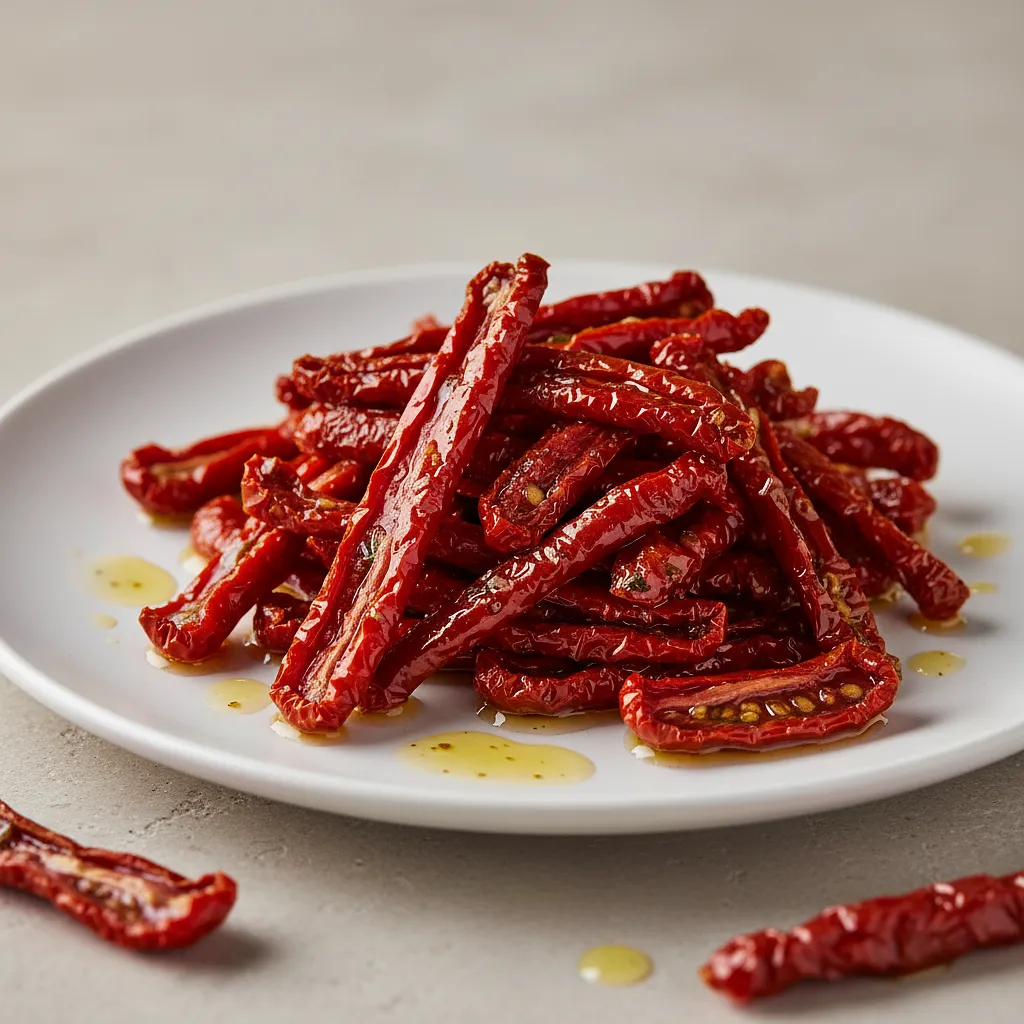 Suszone pomidory w oliwie (odsączone)