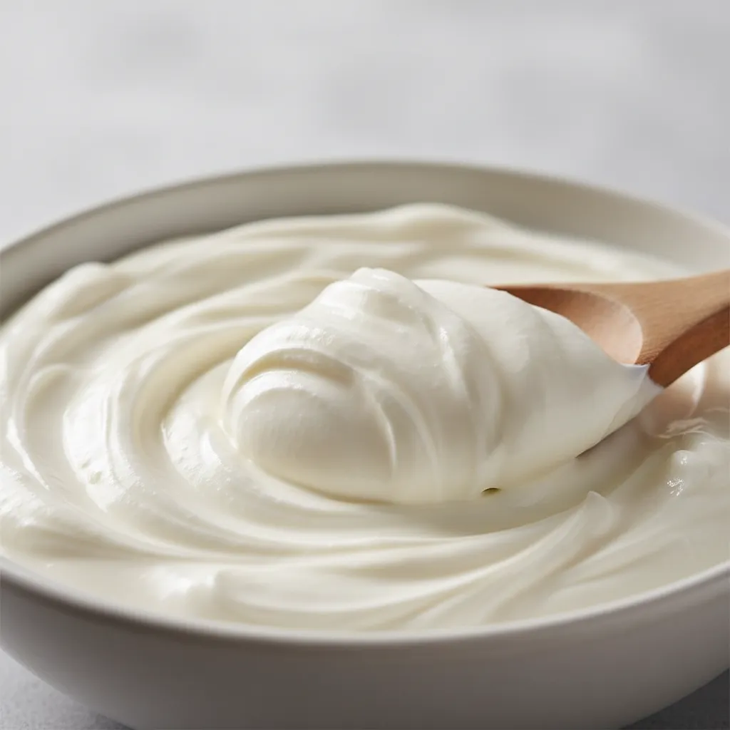 Greek yogurt (thick, natural)