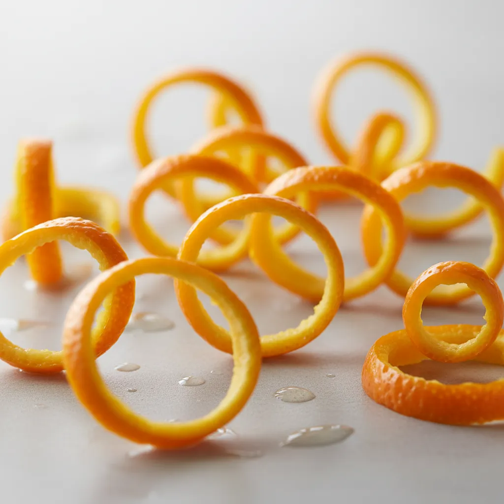 Orange zest (for decoration)