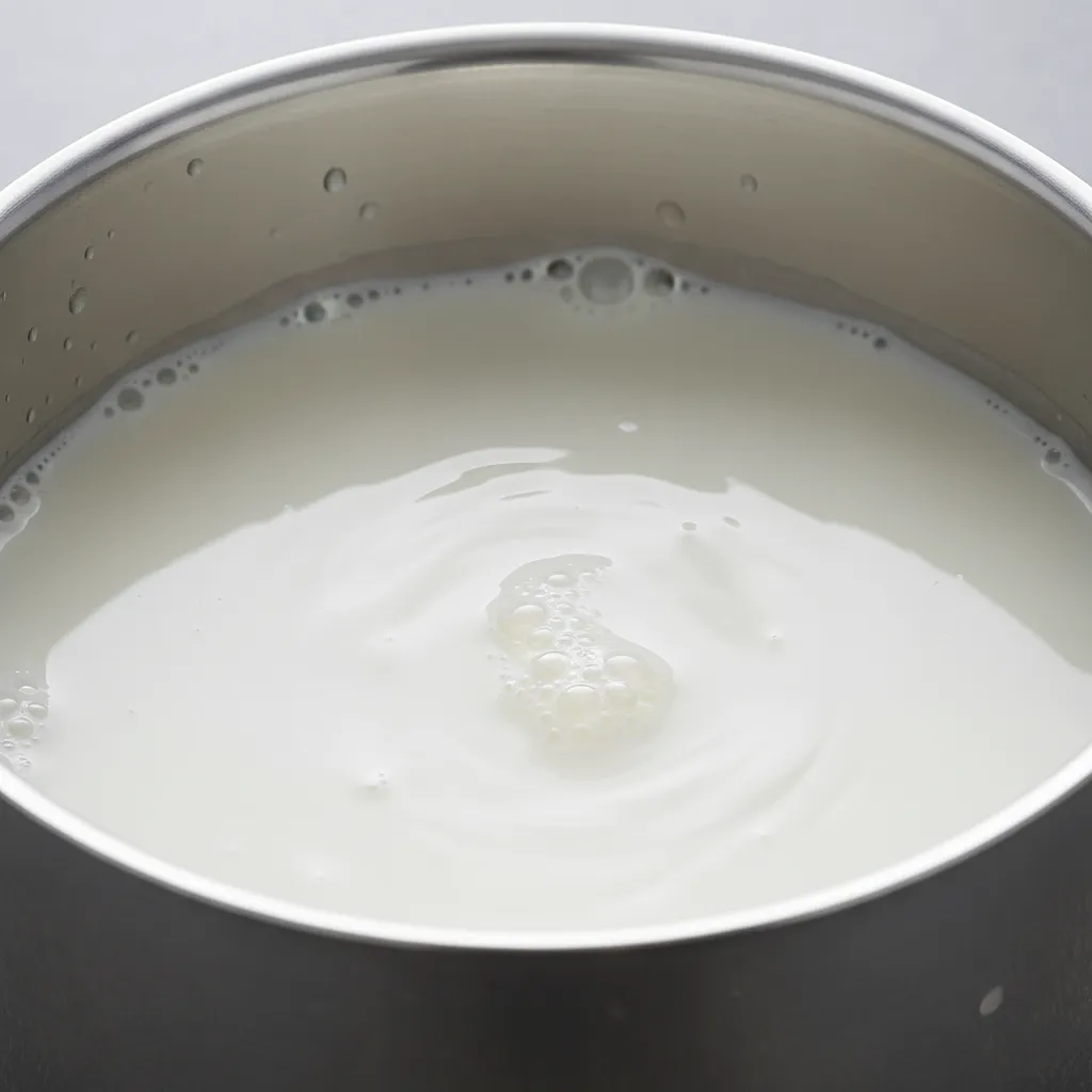 Milk (for the cream)