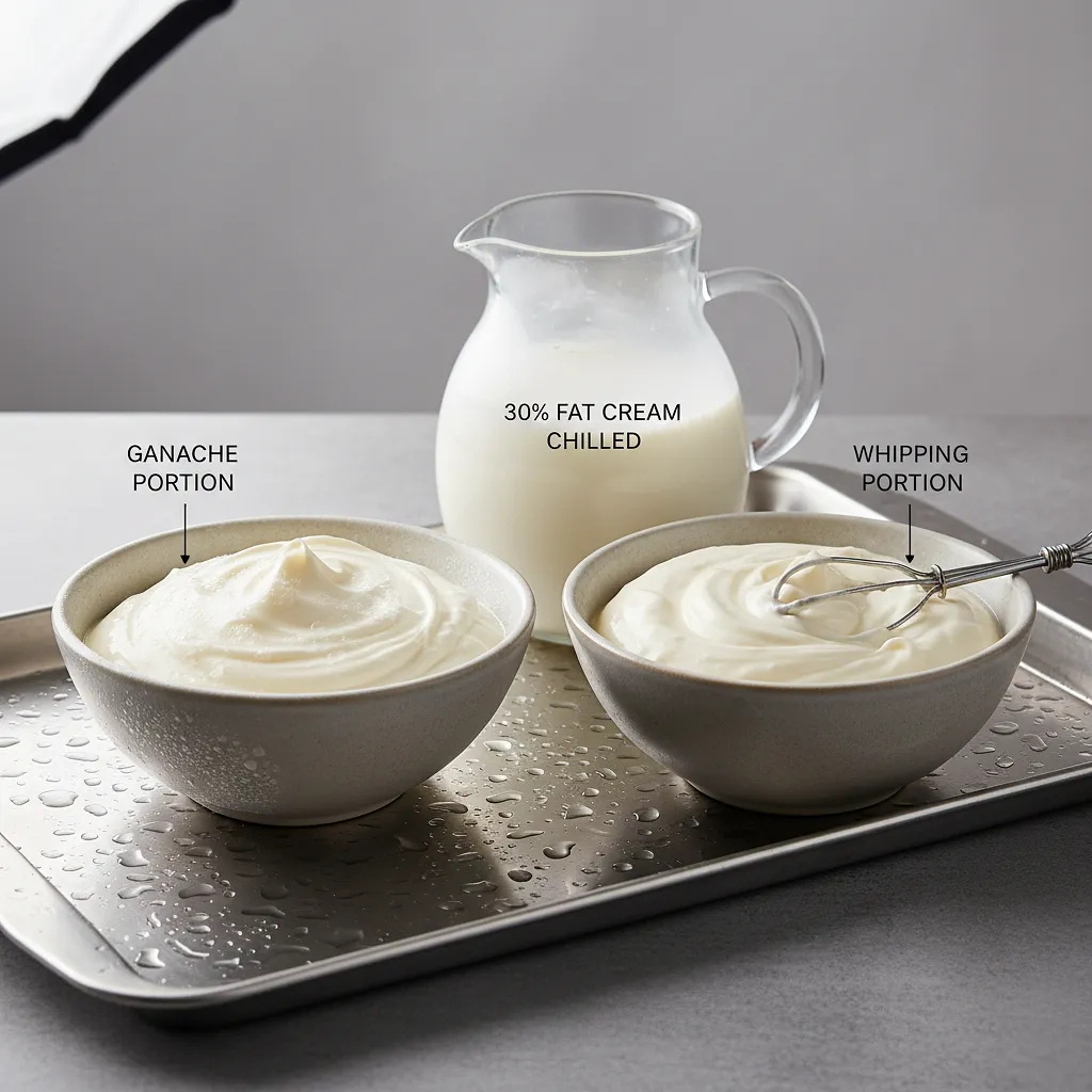 30% cream (for ganache and whipping)