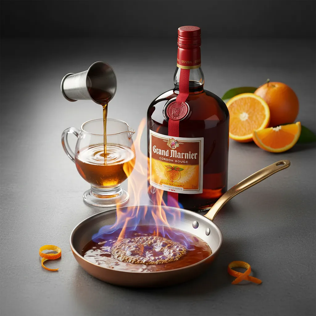 Likier pomarańczowy (grand marnier lub cointreau)