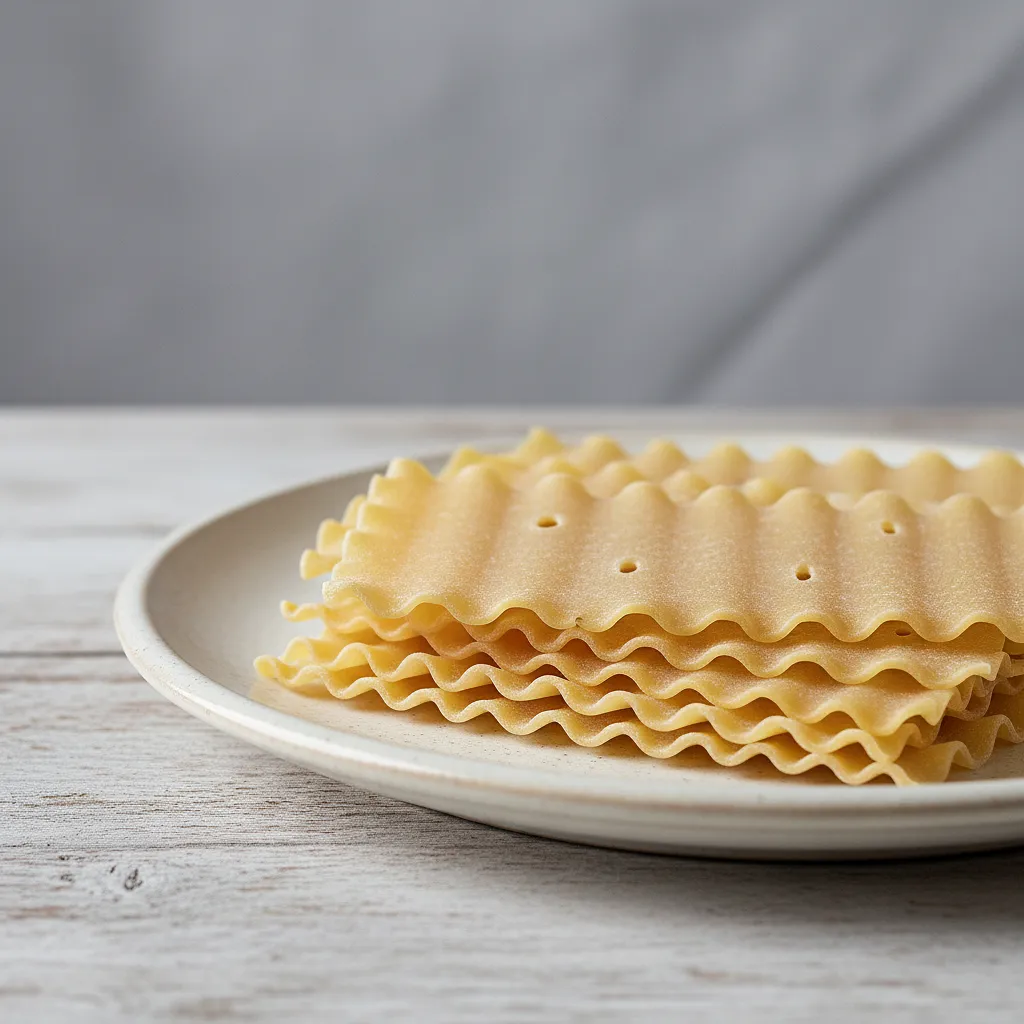 Lasagna pasta (dry sheets)