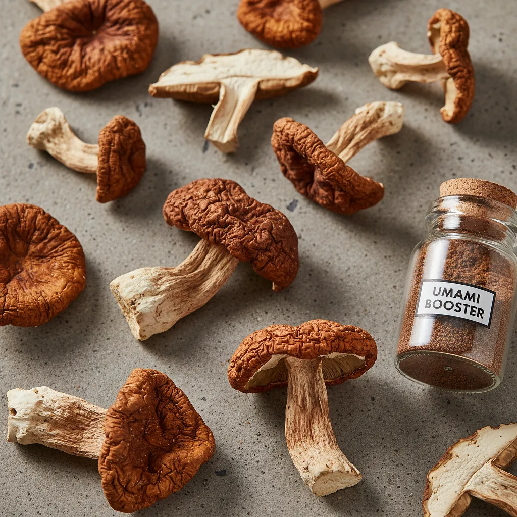 Dried mushrooms (boletus)