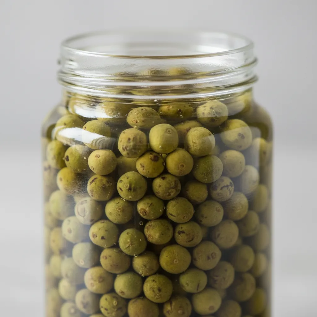 Green pepper in brine