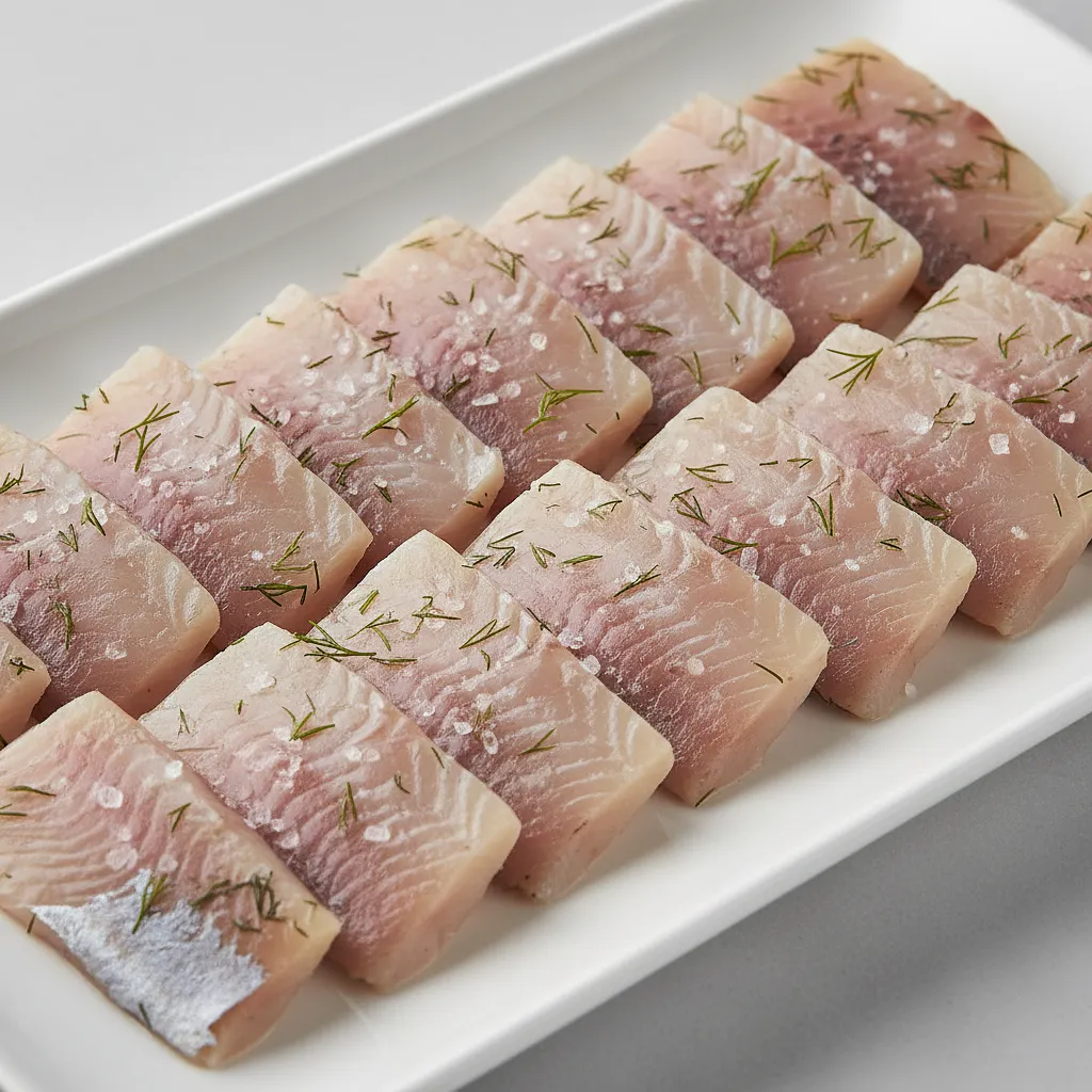 Filety śledziowe solone