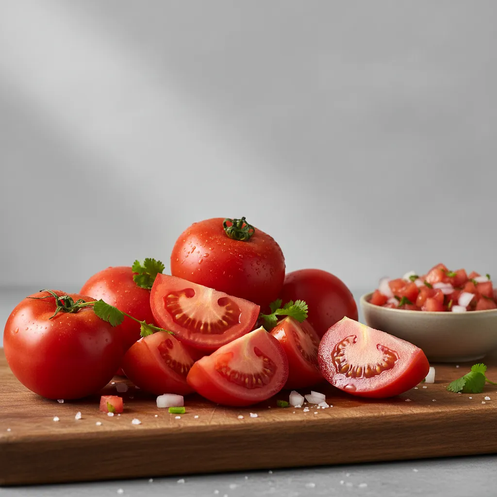 Pomidory (miękkie, miąższ do salsy)