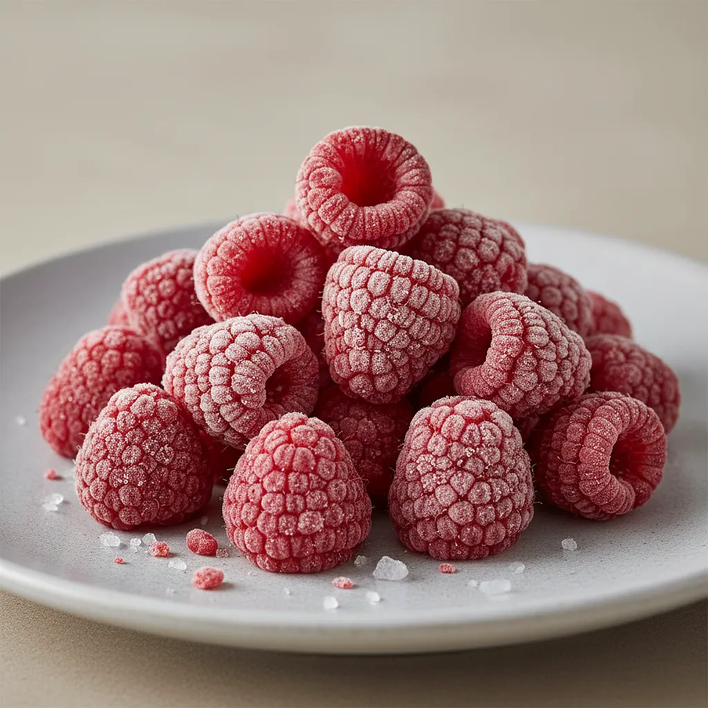 Frozen raspberries (for compote)
