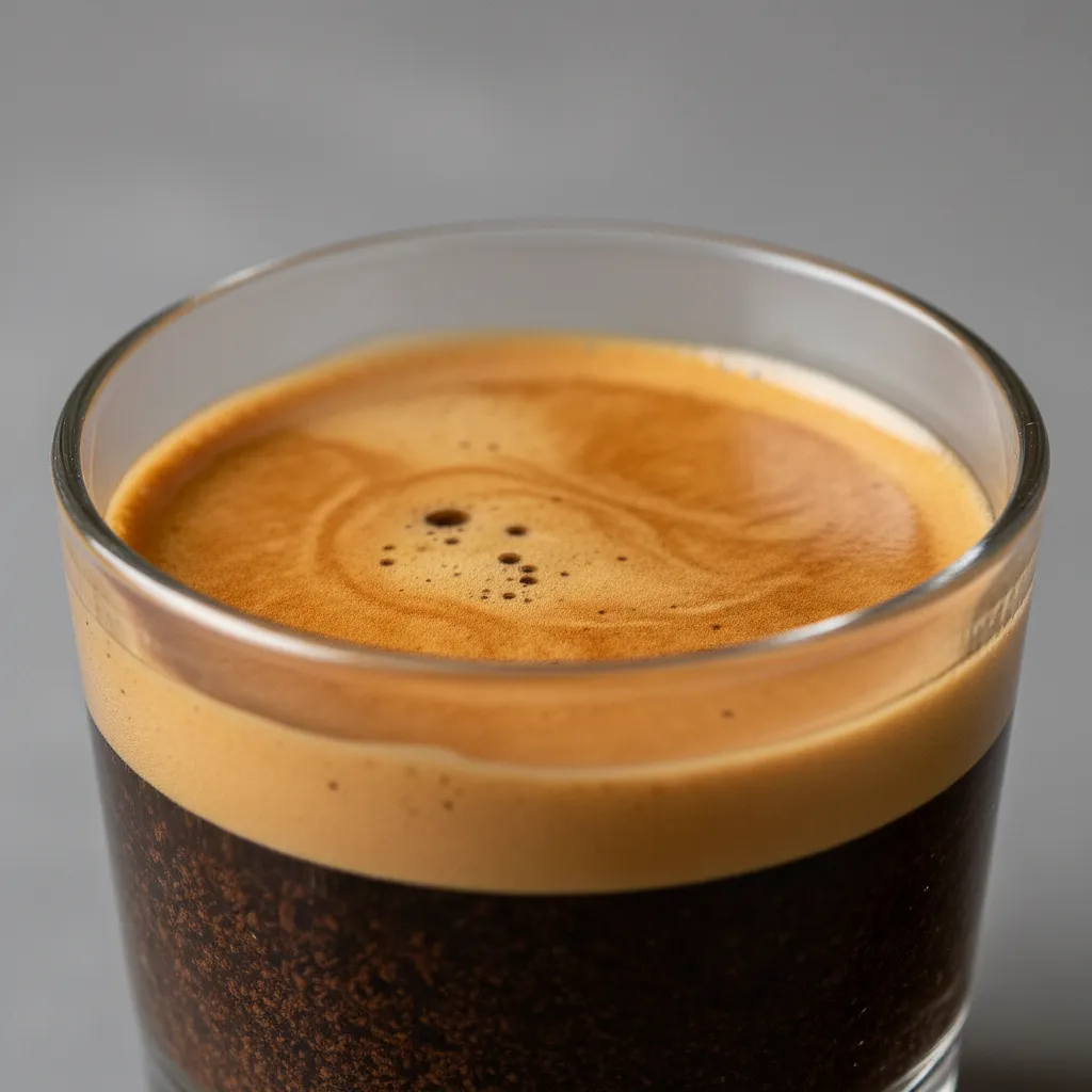 Brewed espresso