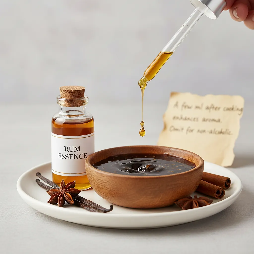 Rum (optional for the compote)