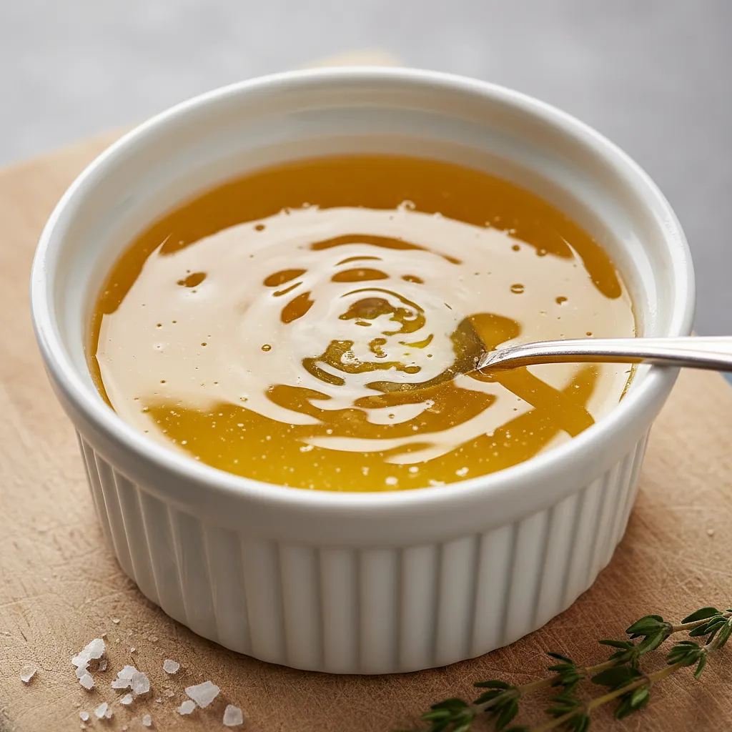 Masło (do ciasta, roztopione)