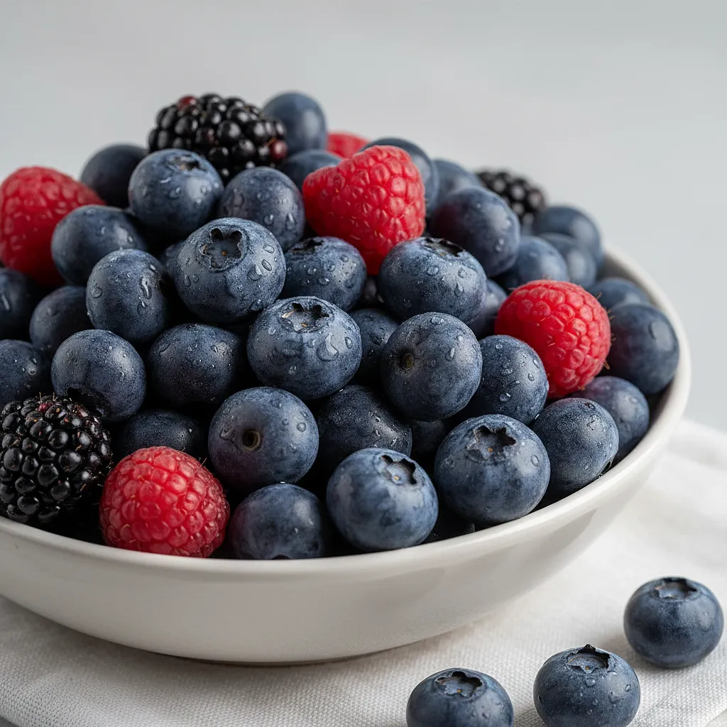 Fresh berries (optional)