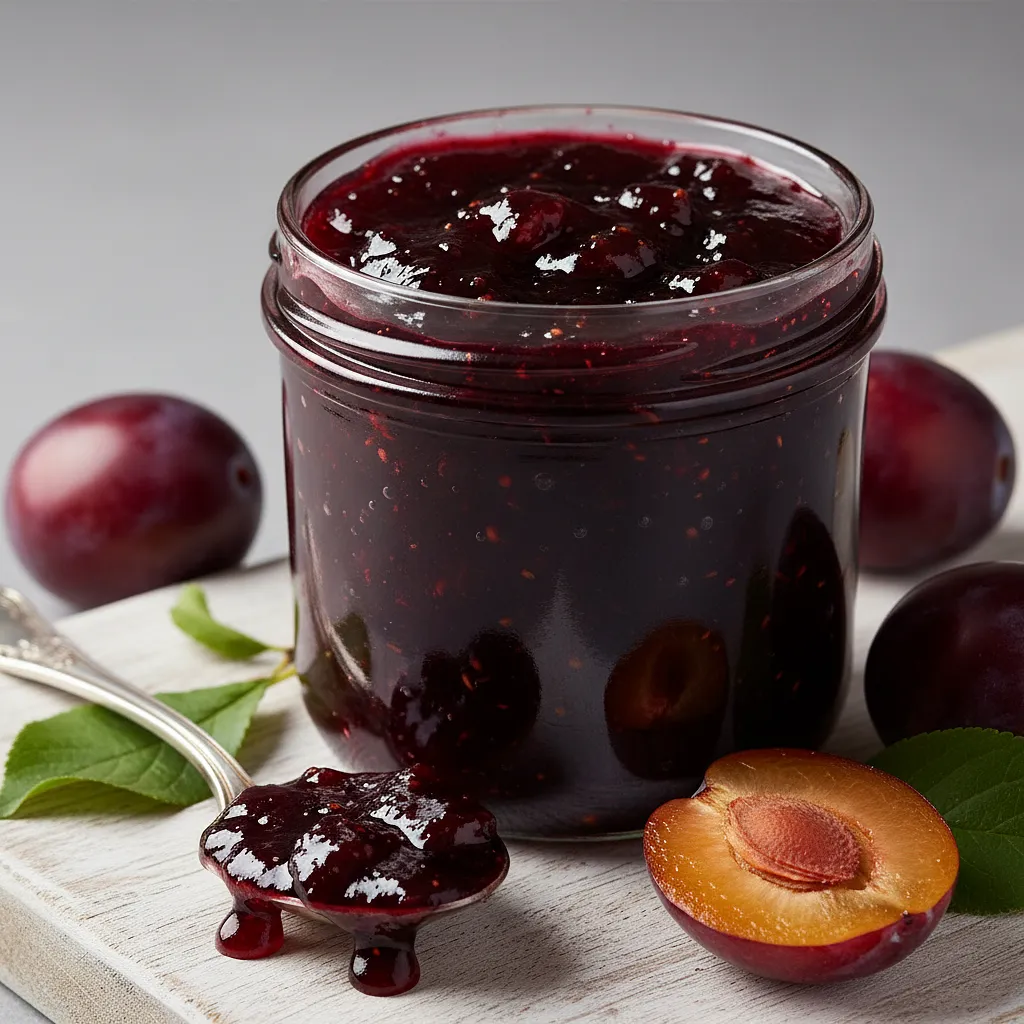Plum jam (thick)
