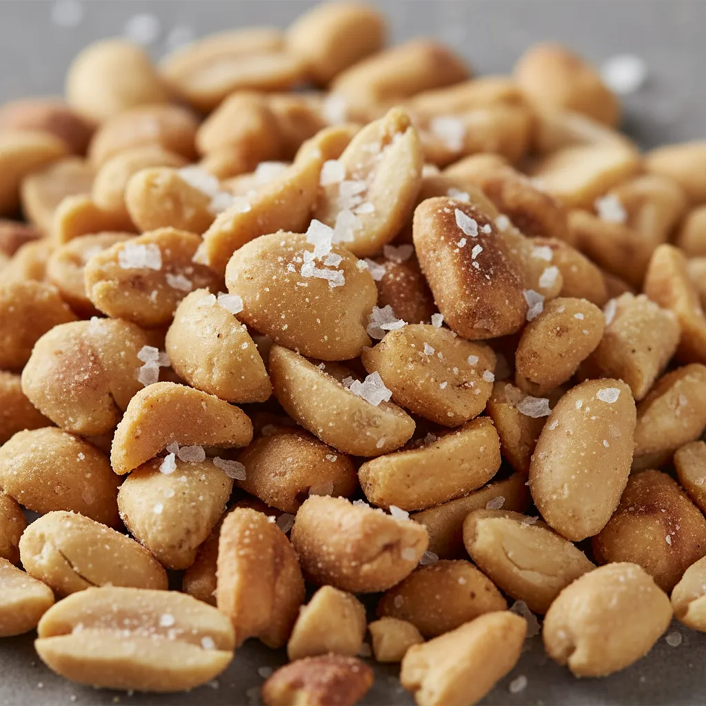 Roasted salted peanuts