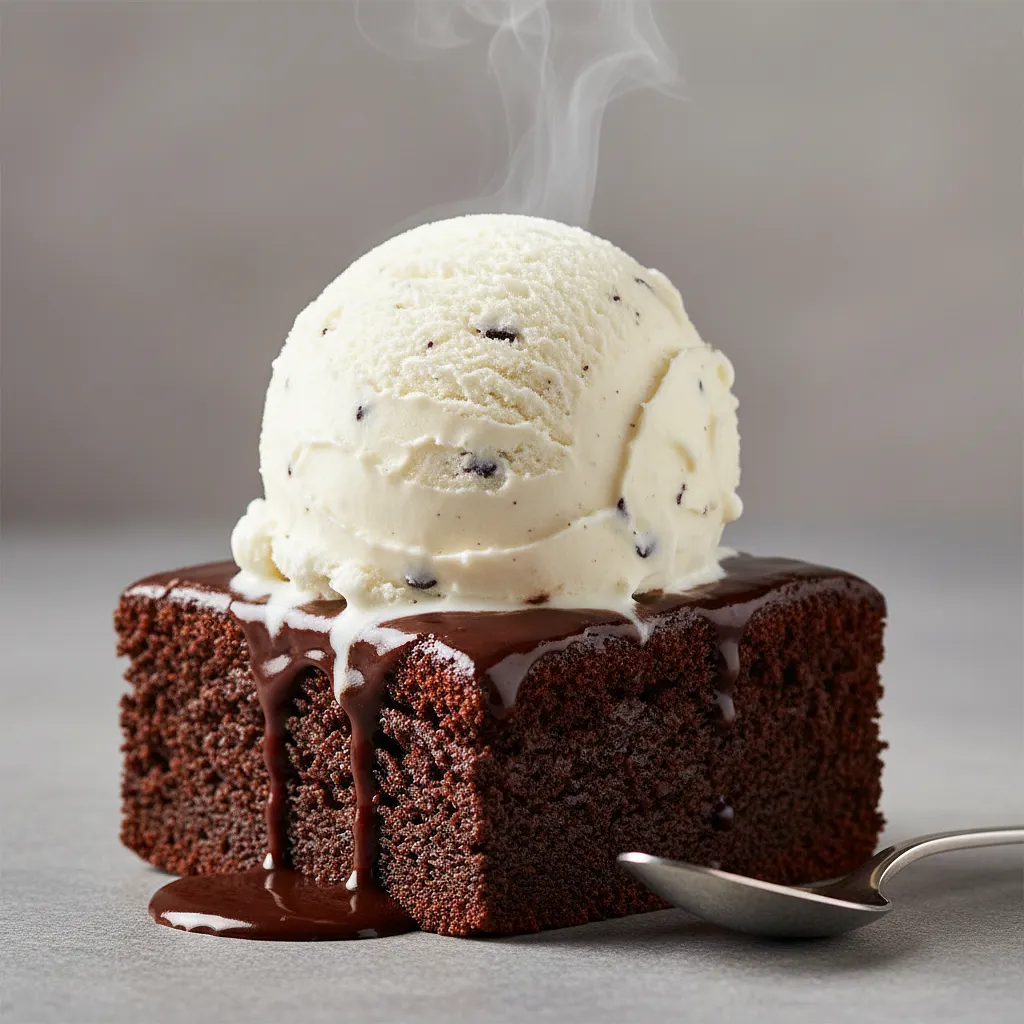 Vanilla ice cream (optional)