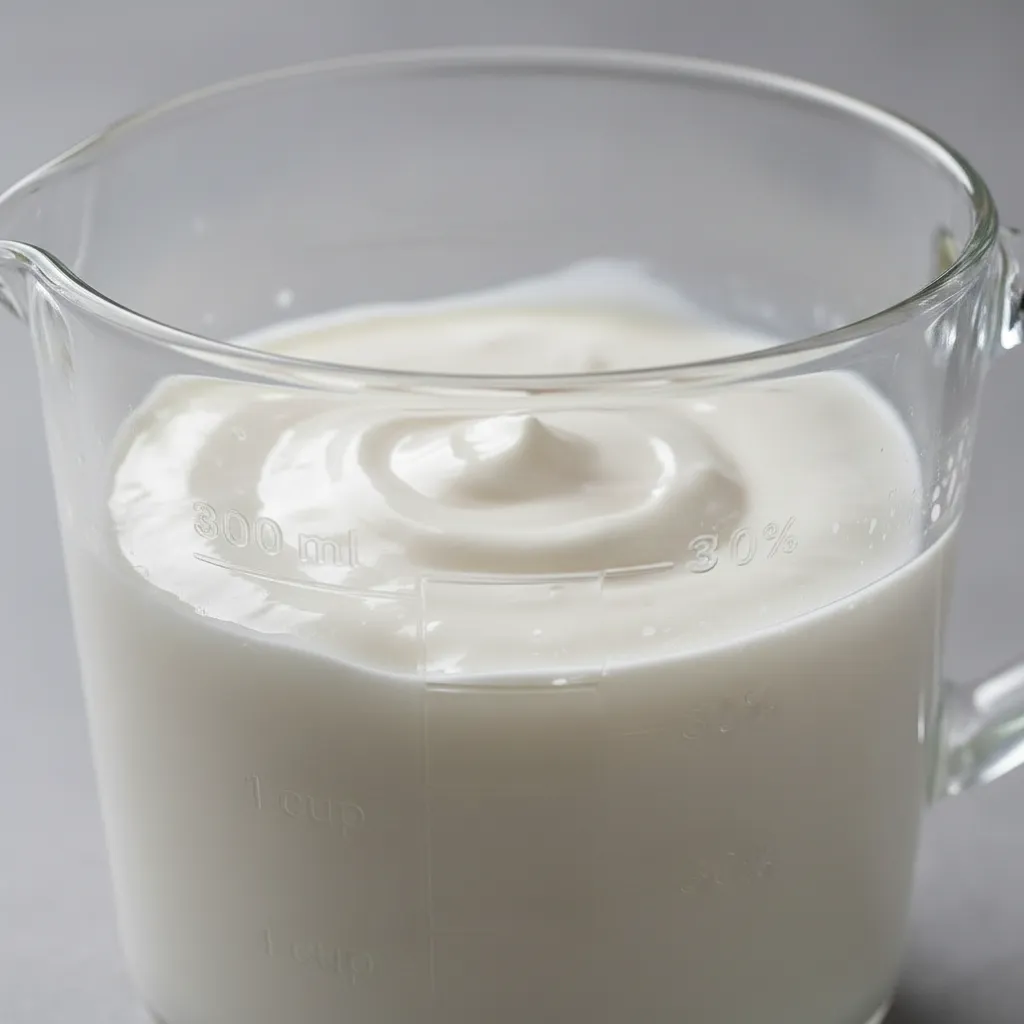 30% cream (for caramel)