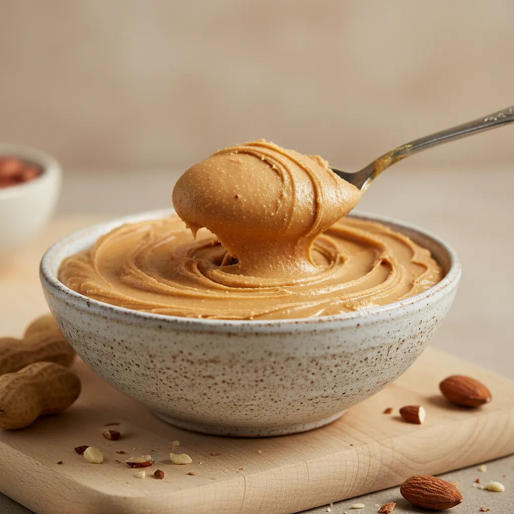Peanut butter (creamy)