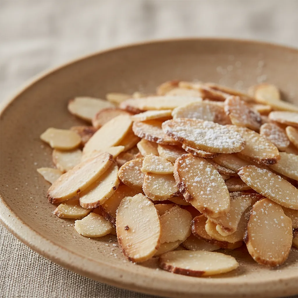 Almond flakes (for sprinkling)