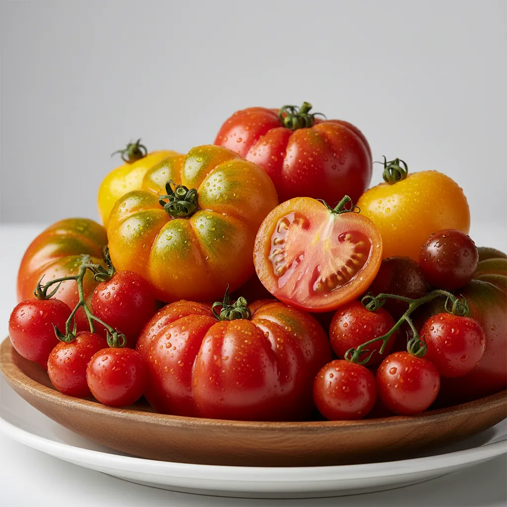 Fresh ripe tomatoes