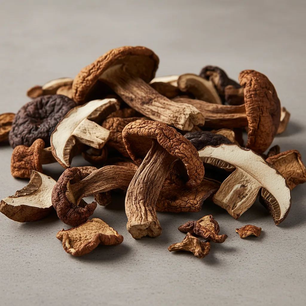 Dried mushrooms (porcini or forest mix)
