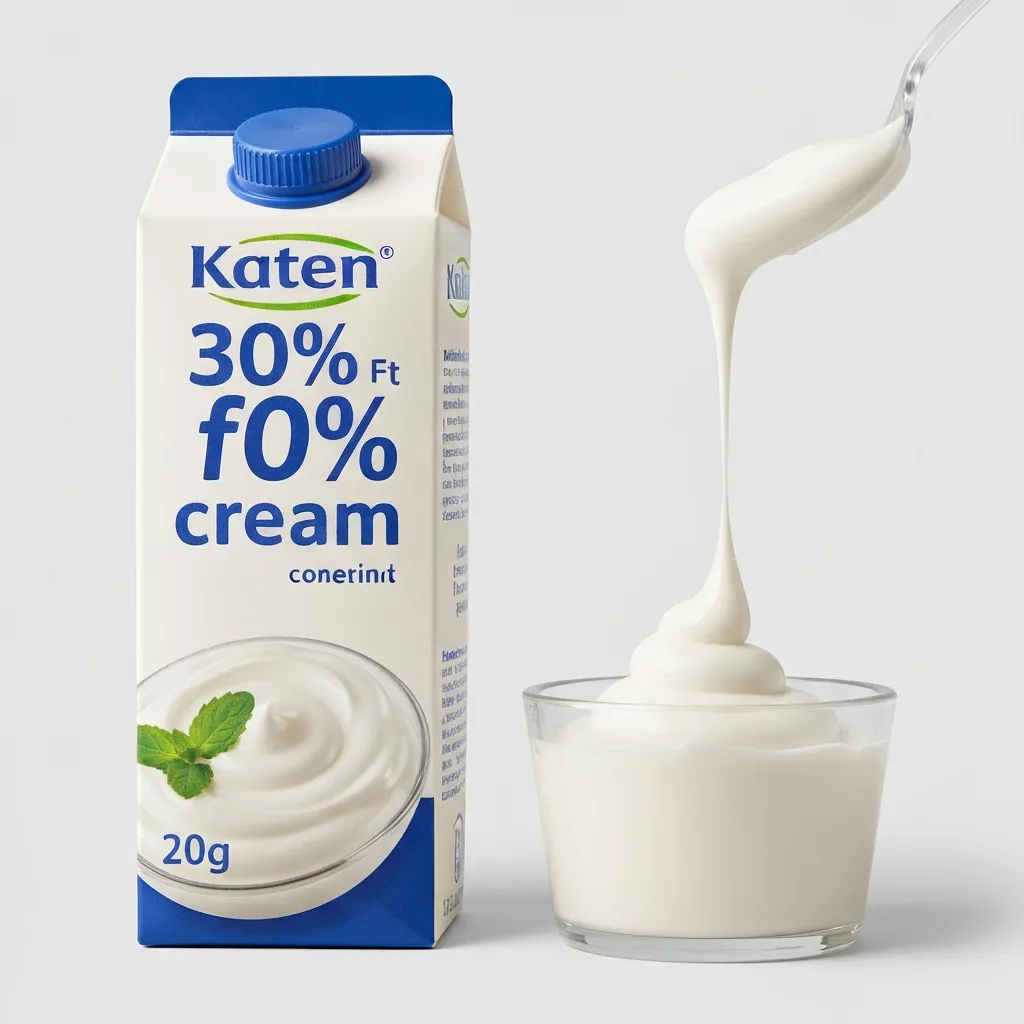 30% fat cream