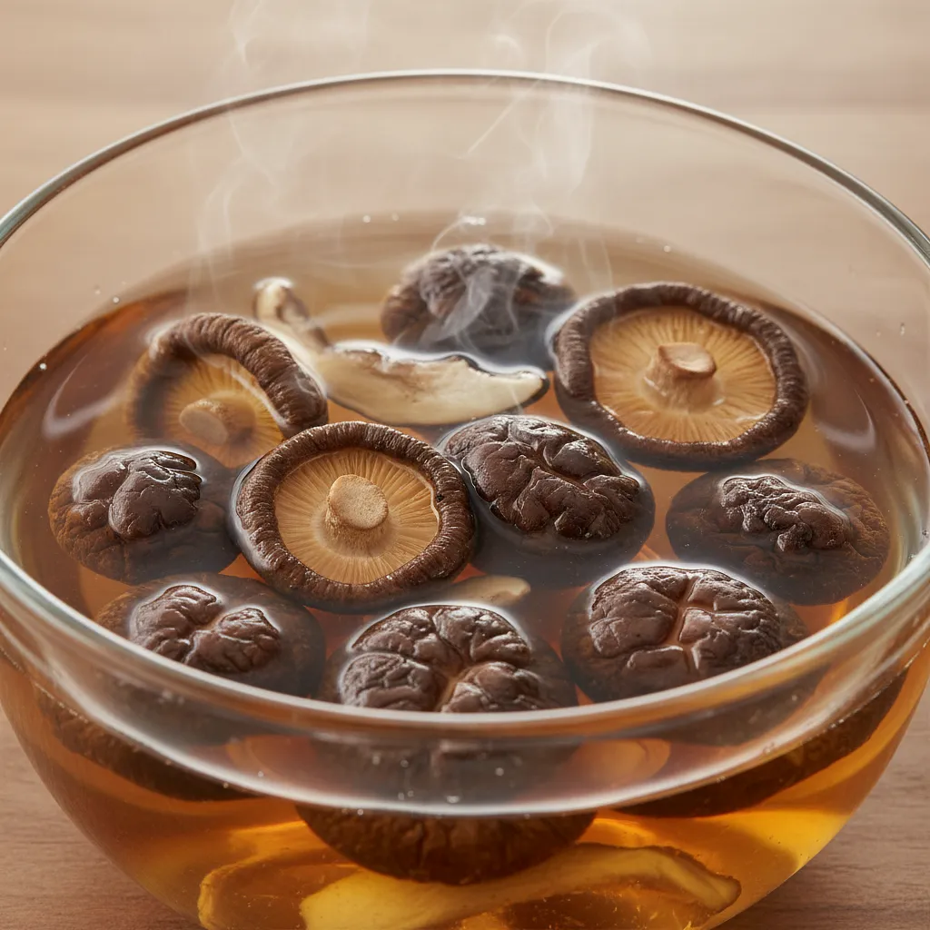 Dried mushrooms (e.g. porcini) - for soaking