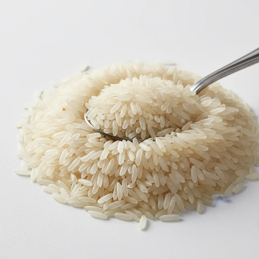Long-grain white rice