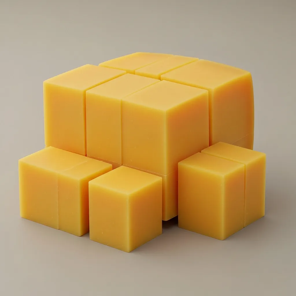 Yellow cheese (gouda or similar)