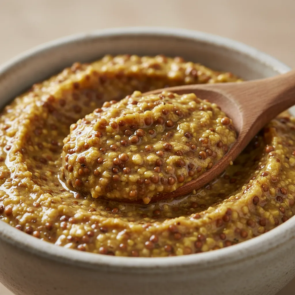 Musztarda stołowa, ziarnista