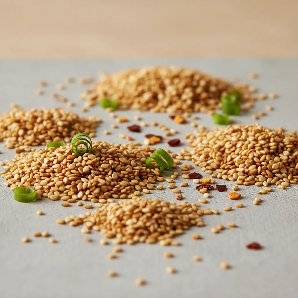 Sesame seeds (for sprinkling)
